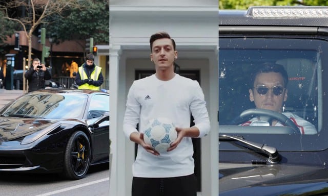 Mezut Ozil y su vida lleno de lujos en Londres.