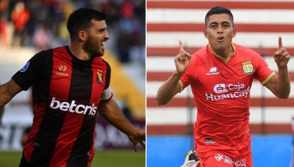 Melgar y Sport Huancayo, uno de los dos se coronará campeón del Torneo Apertura. (Foto: Liga 1 / Collage)