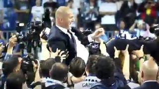 Te emocionará: emotiva despedida del Real Madrid a Zidane es viral en Facebook [VIDEO]