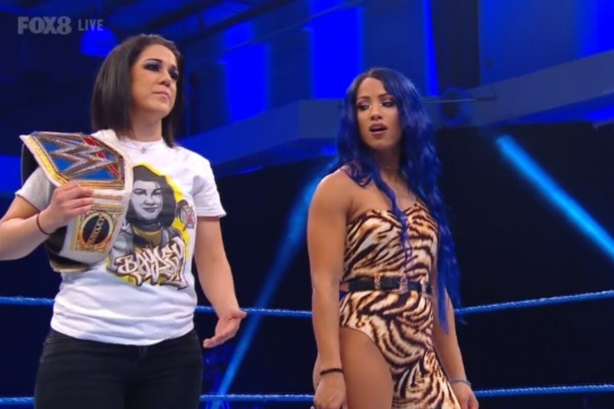 Bayley y Sasha Banks son amigas, pero desde hoy también deberán ser rivales. (Foto: WWE)
