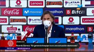 Ricardo Gareca sobre el próximo partido: “Contra Venezuela nos jugamos una final”