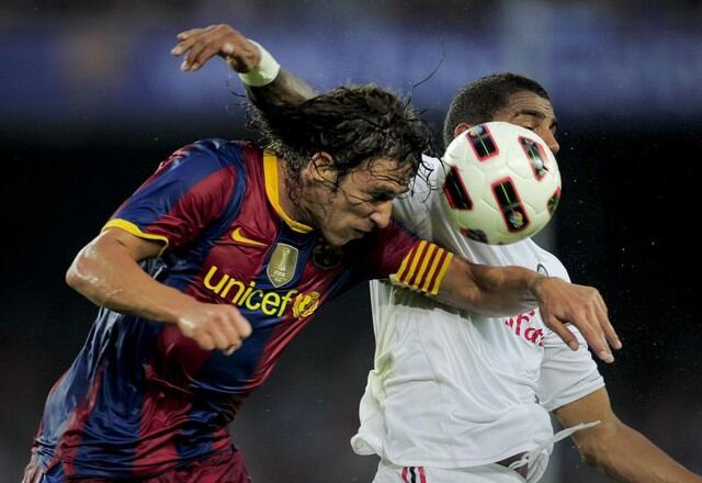 Carles Puyol / Antes: portero / Posición actual: defensor. (Foto: Agencias)