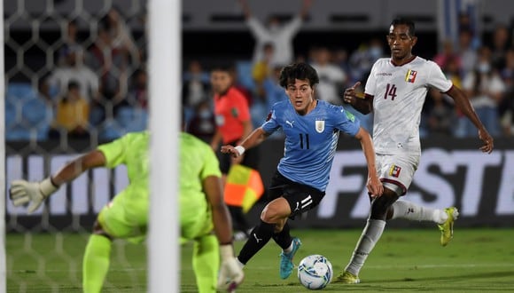Uruguay derrotó 4-1 a Bolivia en la Jornada 16 de las Eliminatorias Qatar 2022. (Foto: EFE)