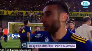 “¿Y les dicen ‘gallinas’, no?”: la burla del ‘Toto’ Salvio a River tras consagrarse campeón en La Bombonera [VIDEO]