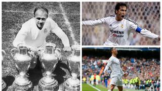 Real Madrid: los mejores jugadores merengues en 114 años de historia