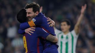 De la mano de Messi: Barcelona goleó 5-0 al Real Betis por la Liga Santander en el Benito Villamarín