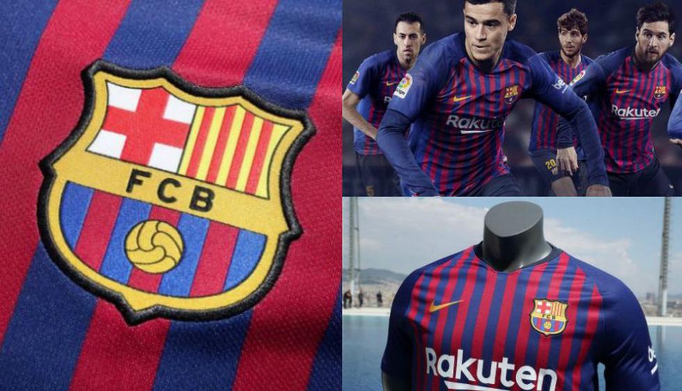 Así luce la nueva camiseta del Barcelona para la temporada 2018-19. (AS y FCB)