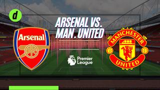 Arsenal vs. Manchester United: apuestas, horarios y canal TV para ver la Premier League
