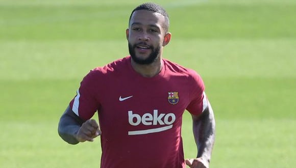 Memphis Depay tiene contrato con Barcelona hasta mediados del 2023. (Foto: AFP)