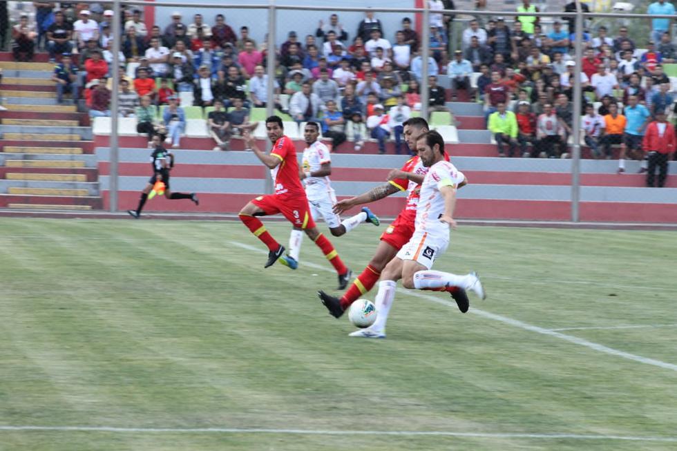 Ayacucho FC empató 1-1 ante Sport Huancayo en el Ciudad de Cumaná por el Torneo Clausura. (Foto: @Liga1Movistar)