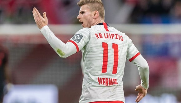 Timo Werner tiene contrato con el Leipzig hasta el 2023. (Getty Images)
