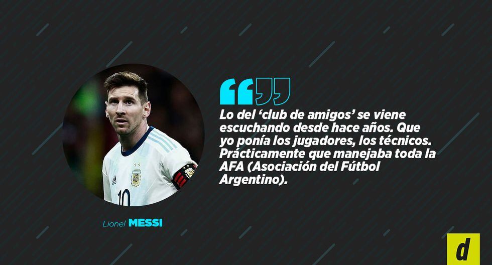 Messi En Argentina 15 Frases De Leo Tras Romper Su Silencio Y