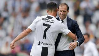 ¡No está muy 'Allegri'! El sentido mensaje de despedida de Cristiano Ronaldo al DT de la Juventus