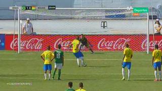 ¡Al hexagonal! Lincoln anota de penal el 1-0 de Brasil ante Bolivia por el Sudamericano Sub 20 [VIDEO]