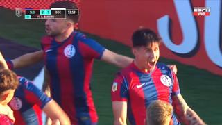 Remontada en el Gasómetro: gol de Adam Bareiro para el 2-1 del San Lorenzo vs. Boca Juniors [VIDEO]