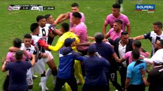 ¡Se puso ‘picante’ el partido! Polémica pelea entre jugadores de Alianza Lima y Sport Boys