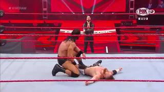 ¡Lo dejó tirado! Drew McIntyre derrotó a Murphy con un poderoso ‘claymore’ en Raw [VIDEO]