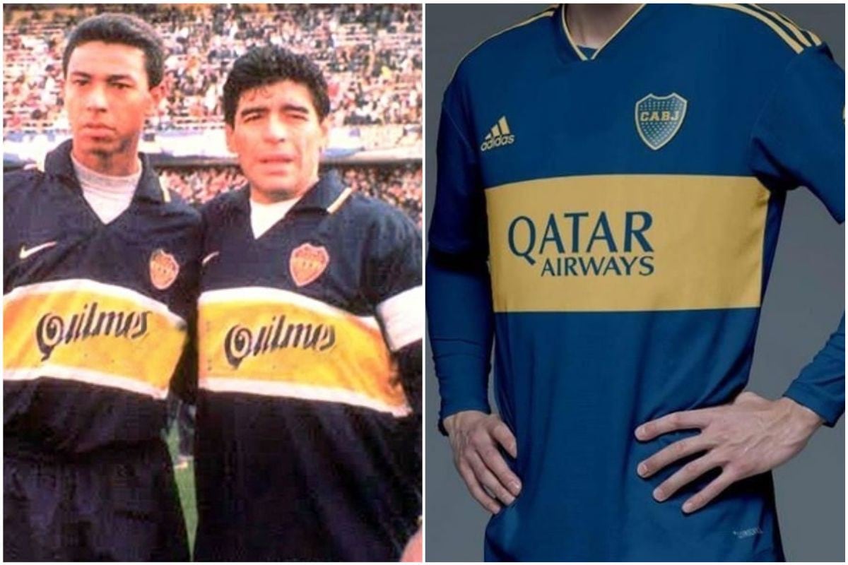 Las camisetas de Boca Juniors Nike desde 1996 hasta 2019.