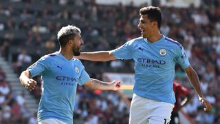 Con doblete de Sergio Agüero: Manchester City venció 3-1 a Bournemouth por la Premier League 2019