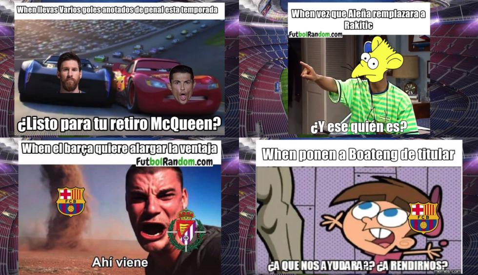 ¡No dejarás de reir! Los mejores memes del triunfo del Barcelona sobre Valladolid por LaLiga [FOTOS]