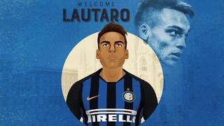 ¡Hasta que por fin! Inter de Milán hizo oficial el fichaje de Lautaro Martínez