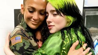 Hija de Jennifer Lopez tiene emotivo encuentro con Billie Eilish | VIDEO