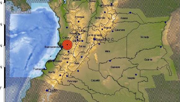 Sismo en Colombia, hoy jueves 12 de mayo: detales del temblor, zonas afectadas y reporte del Servicio Geológico. (Imagen: Servicio Geológico Colombiano)