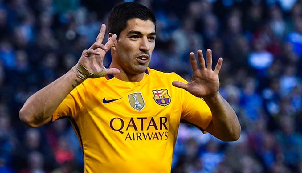 Luis Suárez (Barcelona), 40 goles en la Liga BBVA de España. (Getty Images / AFP)