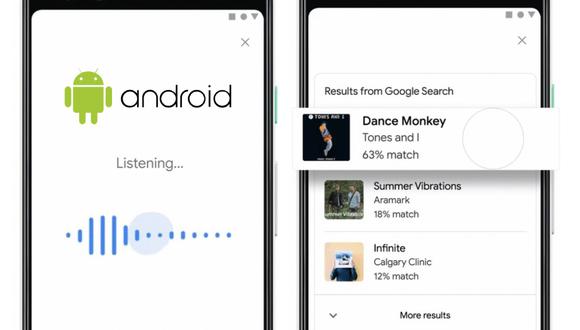 Sound Search es un widget nativo de los teléfonos Android, así que no tendrás que descargar aplicaciones externas. (Foto: Depor)