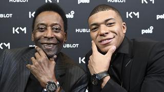 Pelé se reunió con Mbappé en Francia: "Mil goles, es posible para él"