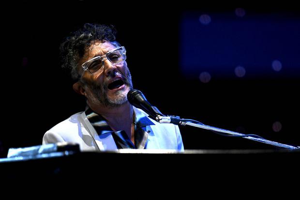 Fito Páez during the tour "Love 30 years after love" at Movistar arena in Buenos Aires on September 20, 2022 (Photo: Luis Robayo / AFP)