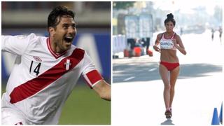 ¡Alentando siempre! Claudio Pizarro apoyó a Kimberly García en la marcha atlética del Mundial de Atletismo [VIDEO]