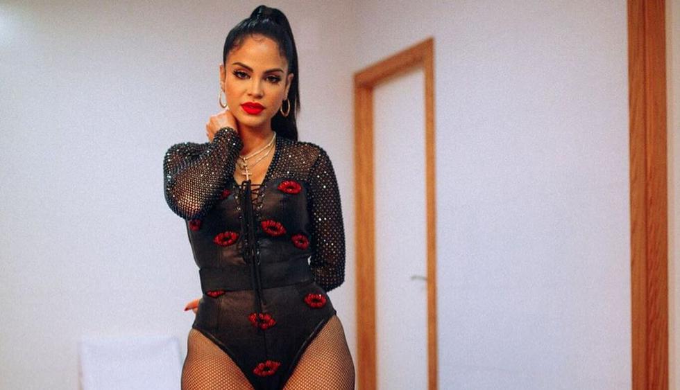 Pese a estar de gira, Natti Natasha no descuida el gimnasio. (Foto: nattinatasha)