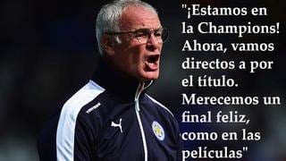 Leicester City campeón: 10 frases del DT Claudio Ranieri durante la campaña