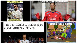 Cristiano se robó el show con un doblete: los memes de la goleada de Real Madrid a Sevilla