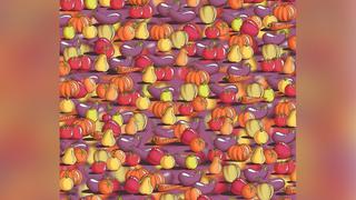 Desafío de coeficiente intelectual: Encuentra la cereza oculta entre frutas y verduras en 15 segundos