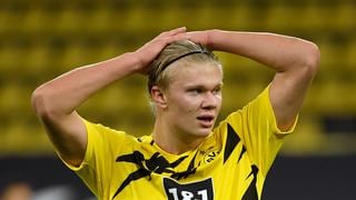 Terrible baja: Haaland se lesionó y volverá a jugar con el Dortmund en enero del 2021