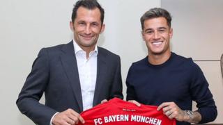 Sonríe más que en Barcelona: Coutinho llegó a Alemania y firmó contrato con el Bayern [OFICIAL]