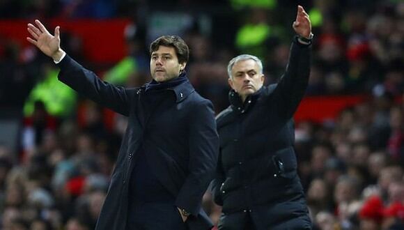 Mourinho sustituyó a Pochettino en el banquillo del Tottenham en noviembre del año pasado. (Foto: Getty)