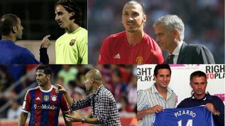 Como Alexis Sánchez: los jugadores que fueron dirigidos por José Mourinho y Josep Guardiola