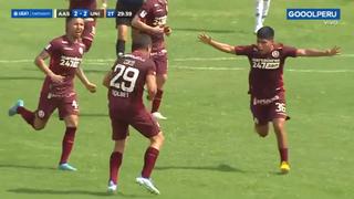 Aplicó la garra: gol de Aldo Corzo para el 2-2 de Universitario vs. Alianza Atlético [VIDEO]