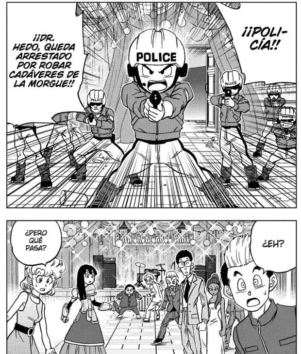 Krillin appears in chapter 90 of the manga.  Photo: Manga Plus