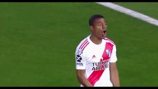 ¡'Latigazo' y a cobrar! De la Cruz marca el 1-0 de River Plate ante Colón en el Monumental [VIDEO]