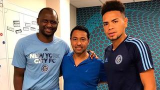 Solano se reunió con Alexander Callens en Estados Unidos [FOTO]