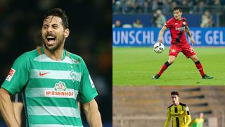 Claudio Pizarro y diez más en el once latino de la Bundesliga