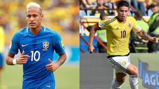 Brasil contra Colombia: fecha y horarios del partido por Eliminatorias