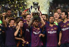Messi alzó su primer trofeo como capitán y alcanzó récord tras título de Barcelona