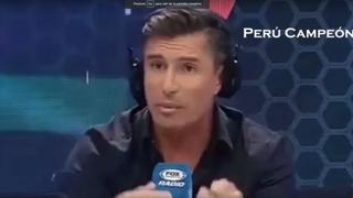 Comentarista chileno aseguró que tuvo “envidia y rabia” por la clasificación de Perú al Mundial [VIDEO]