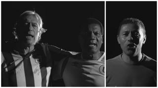 Youtube: ex futbolistas de Alianza, Universitario y Cristal protagonizan videoclip de #UnaSolaFuerza