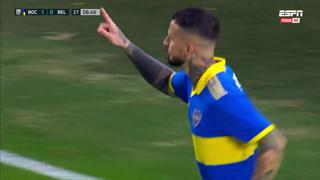 ¡Asistencia de Advíncula! Gol de Benedetto para el 2-0 de Boca-Belgrano [VIDEO]